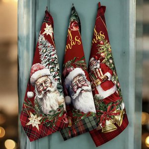 Pack 6 torchons, "Christmas"