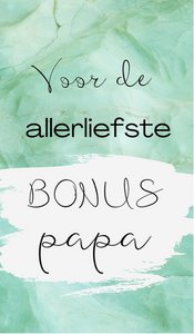 Mini-Ticket 'Bonuspapa'