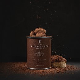 12x Mandel - Mørk Chokolade med Tiramisu - Mini 60g