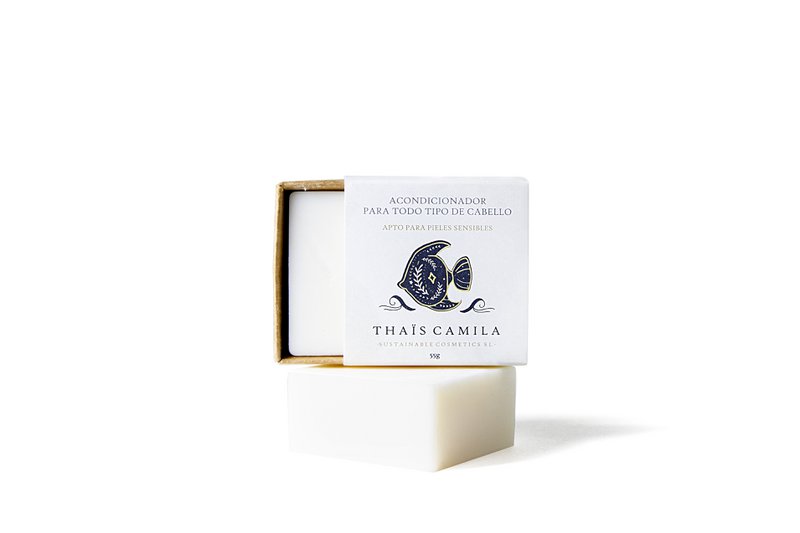 Thais Camila | Balsamo riparatore idratante | Tutti i tipi di capelli | Senza solfati, senza siliconi, senza BTMS