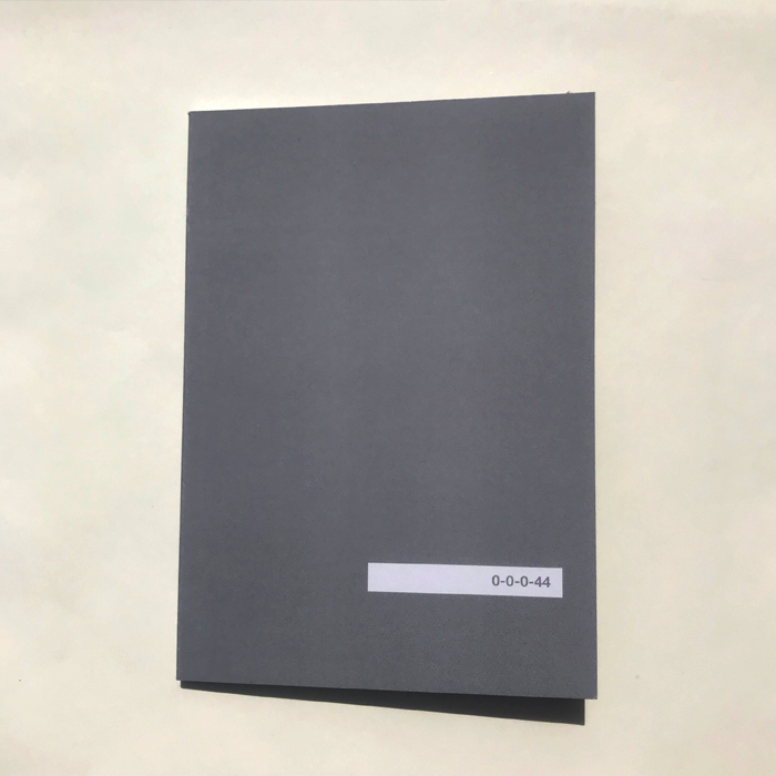 Libro a colori grigio A6