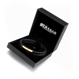Leather bracelet "Double"