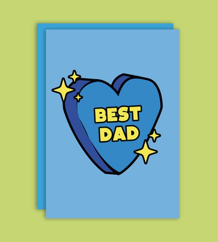 Best Dad Greeting Card