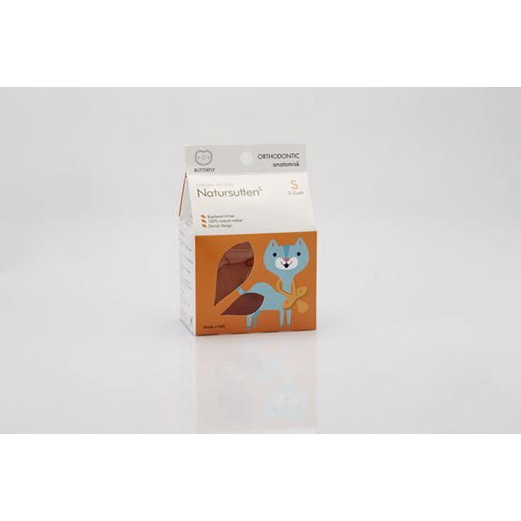 Natursutten pacifier Butterfly - anatomical S