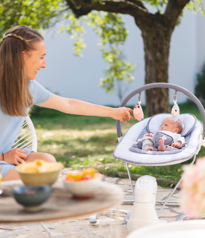 Swoon Altalena a dondolo naturale leggera