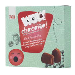 Red Fruits Pie Chokoladetrøfler XL æske 250g | Berry Dessert Chokolade