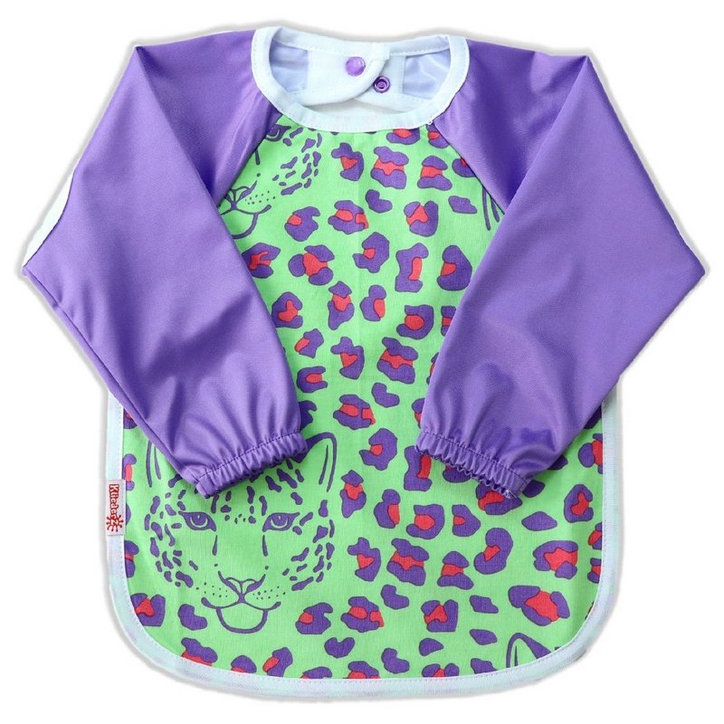 Rękawiczek Lucky Leopard - śliniaczek niemowlęcy/maluch