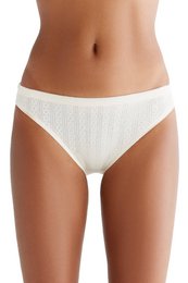 Bio-Baumwoll-Slip Jacquard - 2er Pack