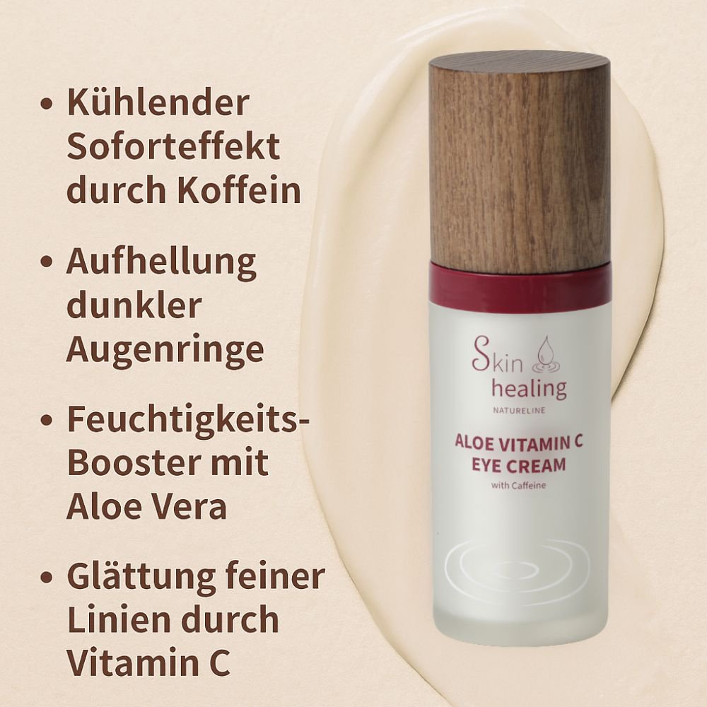 Aloe Vitamin C Augencreme - Anti-Aging für empfindliche Haut