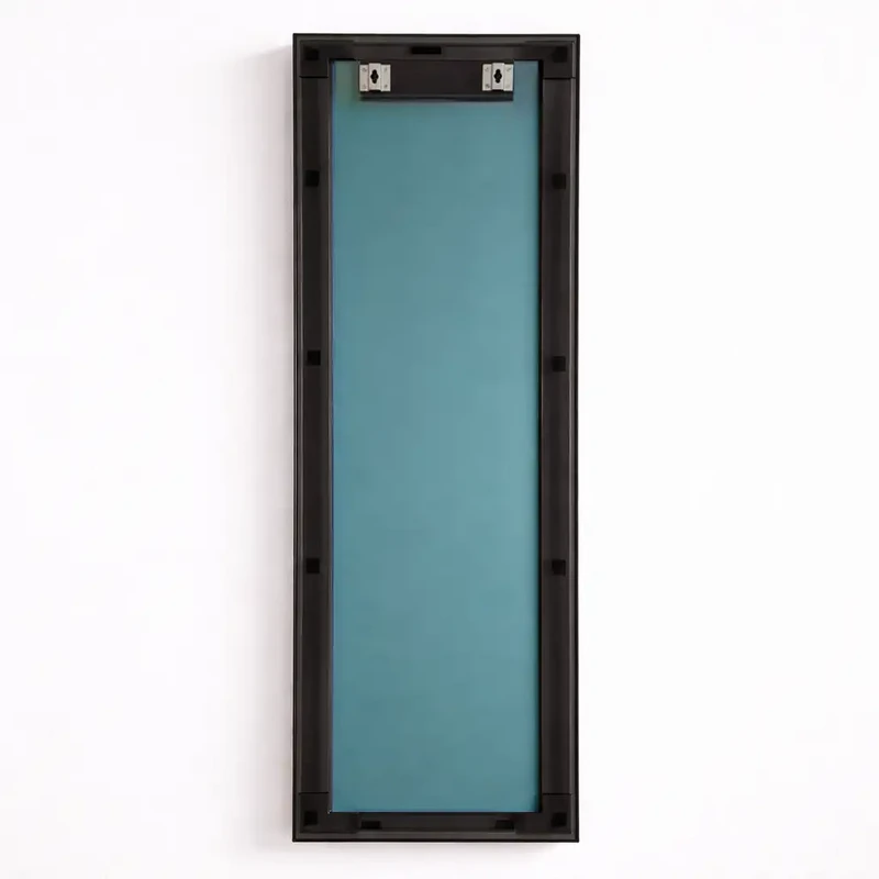 Lustro Pass Zwart 40x135 cm - Rama z przezroczystej plexi - Nowoczesny design