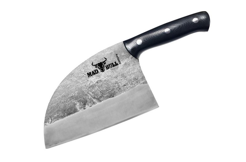 Samura Mad Bull Serbian Chef's Knife 180 mm, Black Handle