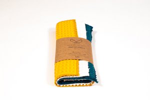 Washable wipe for kitchen - Petrol Blue