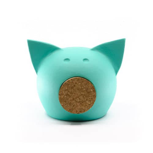 Handgefertigtes Tafel-Sparschwein aus Keramik – The Chalk Collection