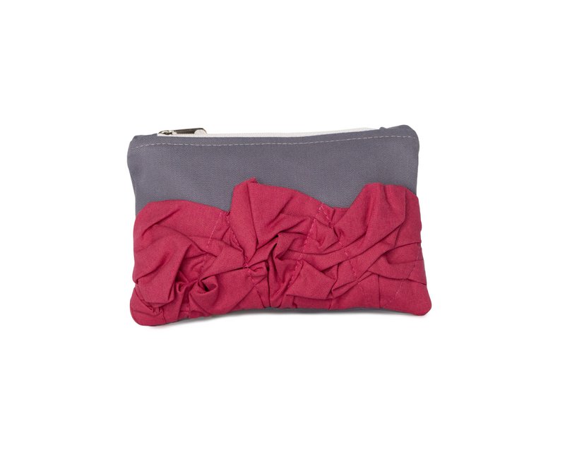 Boho makeuptaske med flæser