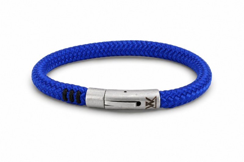 Pulsera de cuerda 6mm - Colección Ruyter | Edición plata