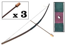 BOW RUSTIK + 3 ARROWS - ST454F