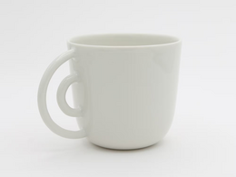 Cir Cup 220ml ø:8cm d:11cm h:8,5cm Porcellana fatta a mano