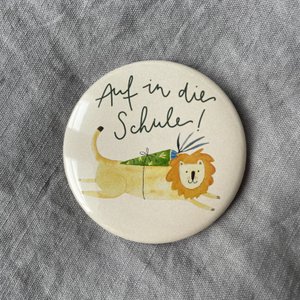 Knop School Enrollment Whale, pitch knop, cadeau voor school start, schooltas kopie