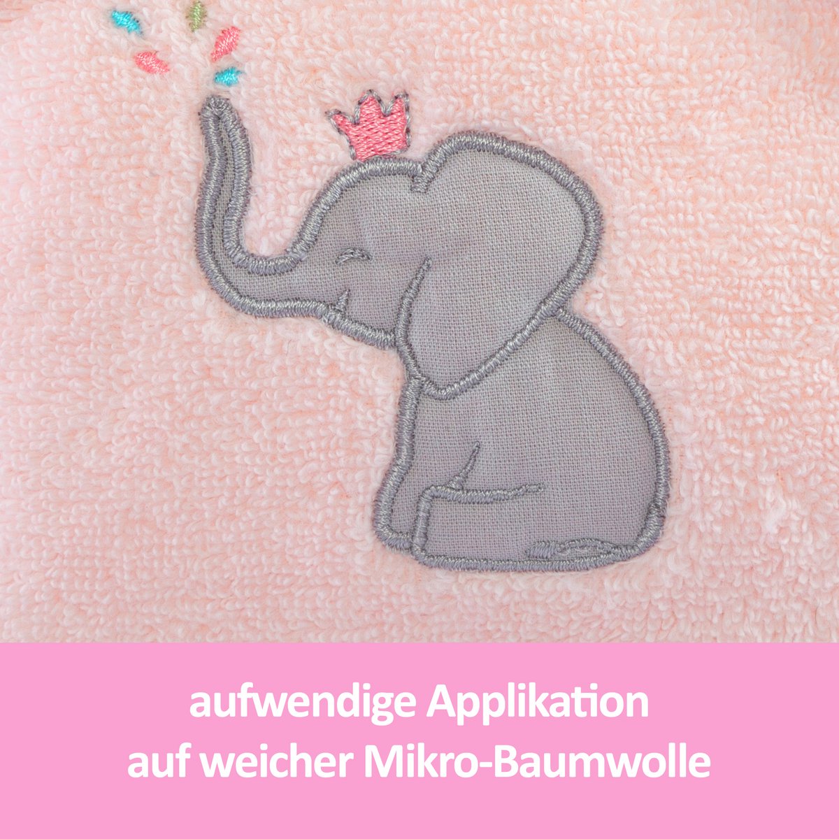 Beauty case elefante, rosa