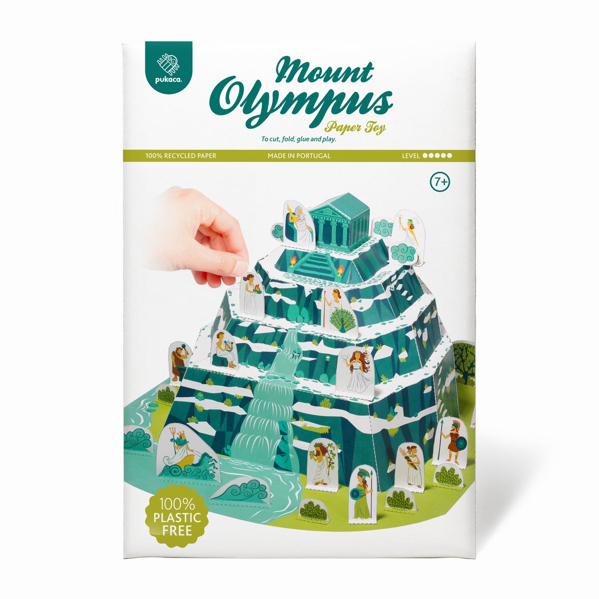 Jouet en papier Mont Olympe