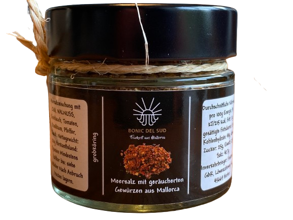 Sale marino con spezie affumicate di Maiorca