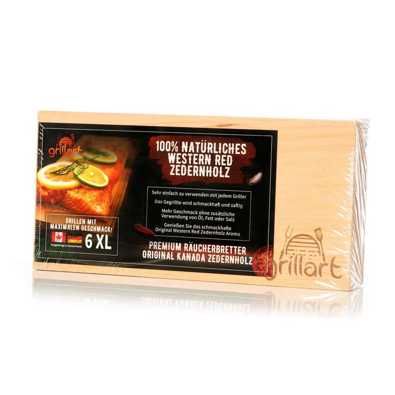 Zedernholzbretter zum Grillen –  aus 100% natürlichem Western Red Zedernholz