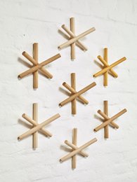 Logs knagerække - Sort