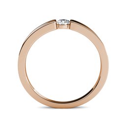 Bague Simplicity – Oder Rosé et Cristal