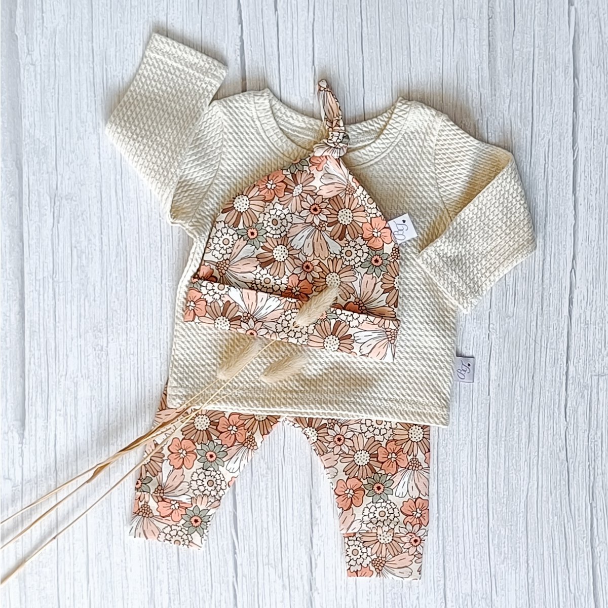 Cuffed Legging Cheerful Flower