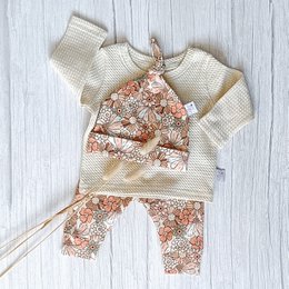 Cuffed Legging Cheerful Flower