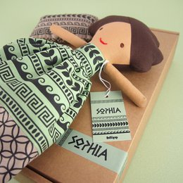 Griechische Sophia - Doppelpuppe