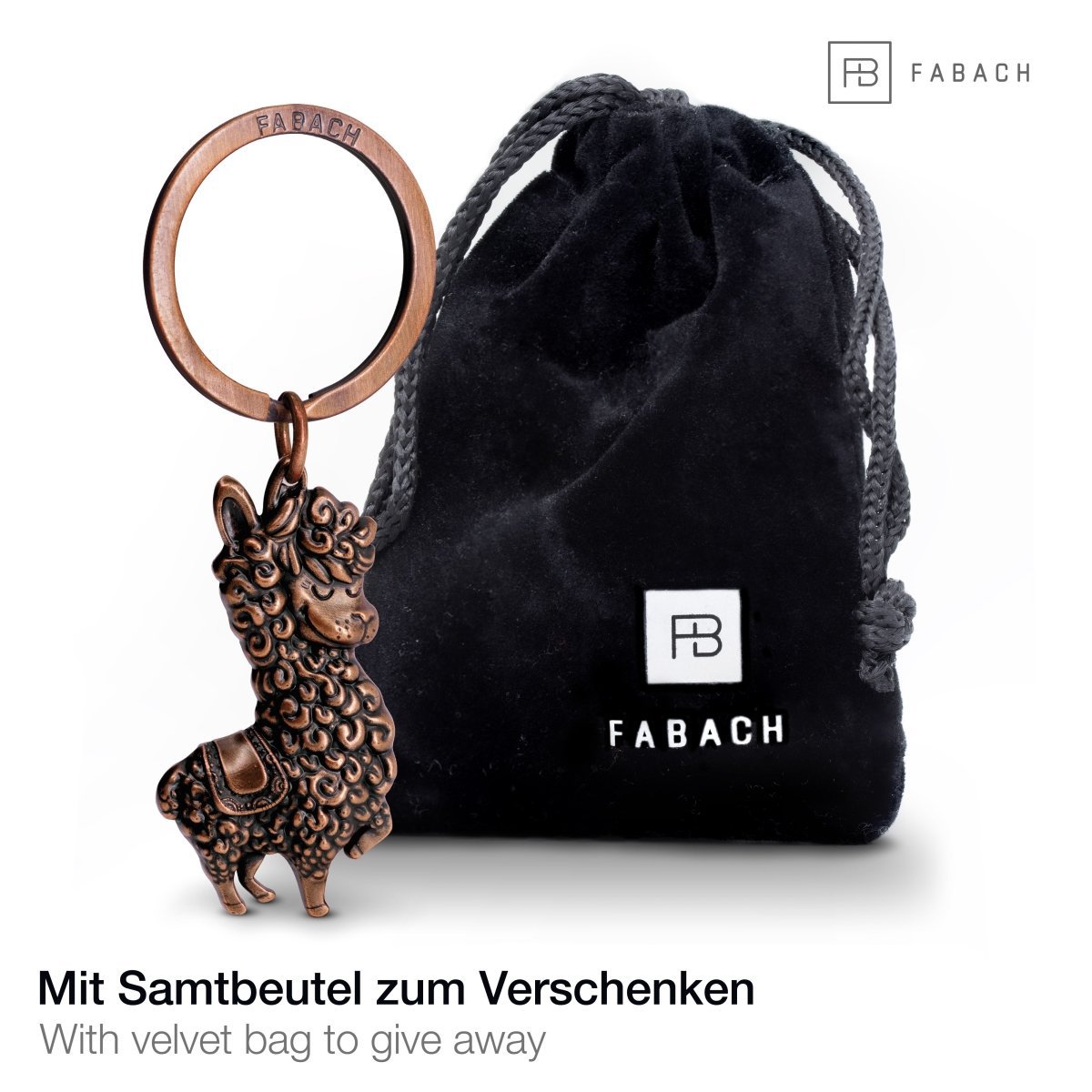 "No Drama Llama" Llama sleutelhanger - Cool Llama/Alpaca hanger - Lucky Charm en cadeau voor lamaliefhebbers