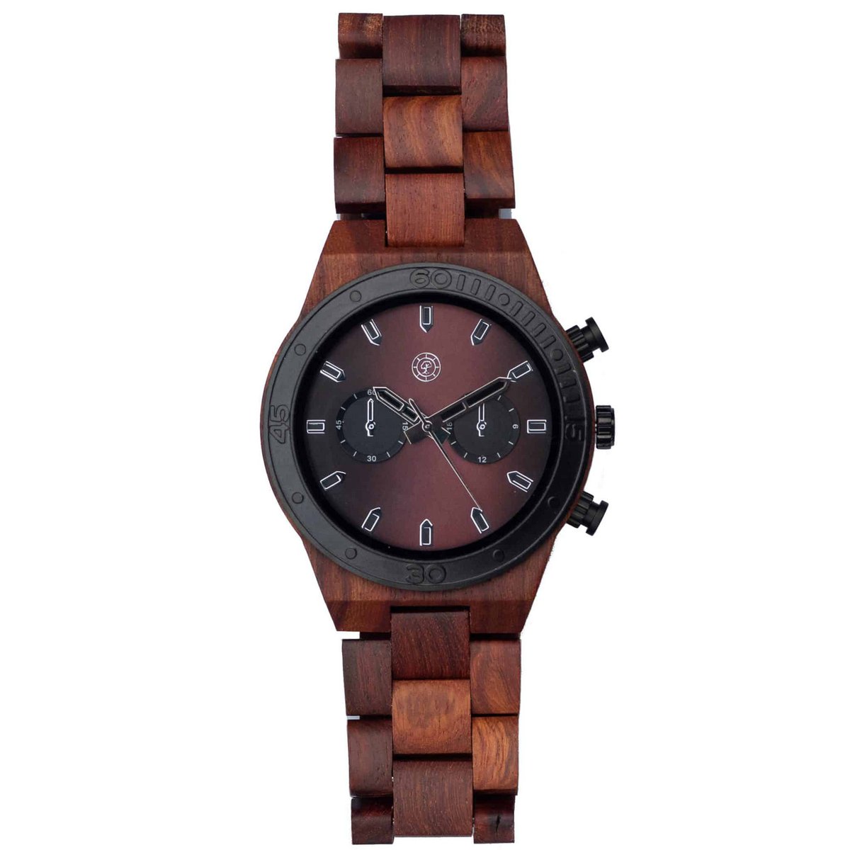 Greenwatch | Etain | Wooden Watch Men | Cherry wood