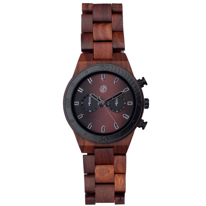 Greenwatch | Etain | Wooden Watch Men | Cherry wood