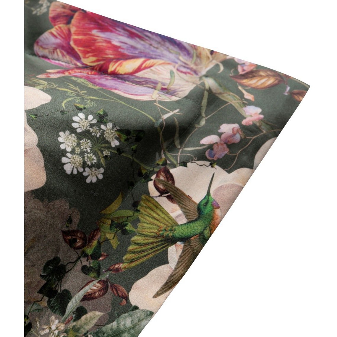 Sateen pillowcase Magic Garden Moss