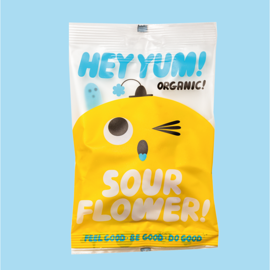 Organic gummies Sour Flower 100g