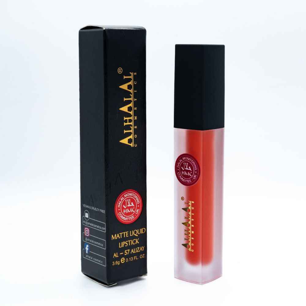 Al-57 Alizay Orange Liquid Lipstick