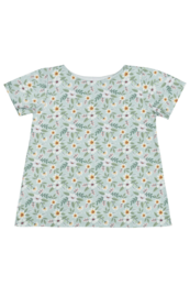 Blusa de verano ARACELI - FLOR ROSA