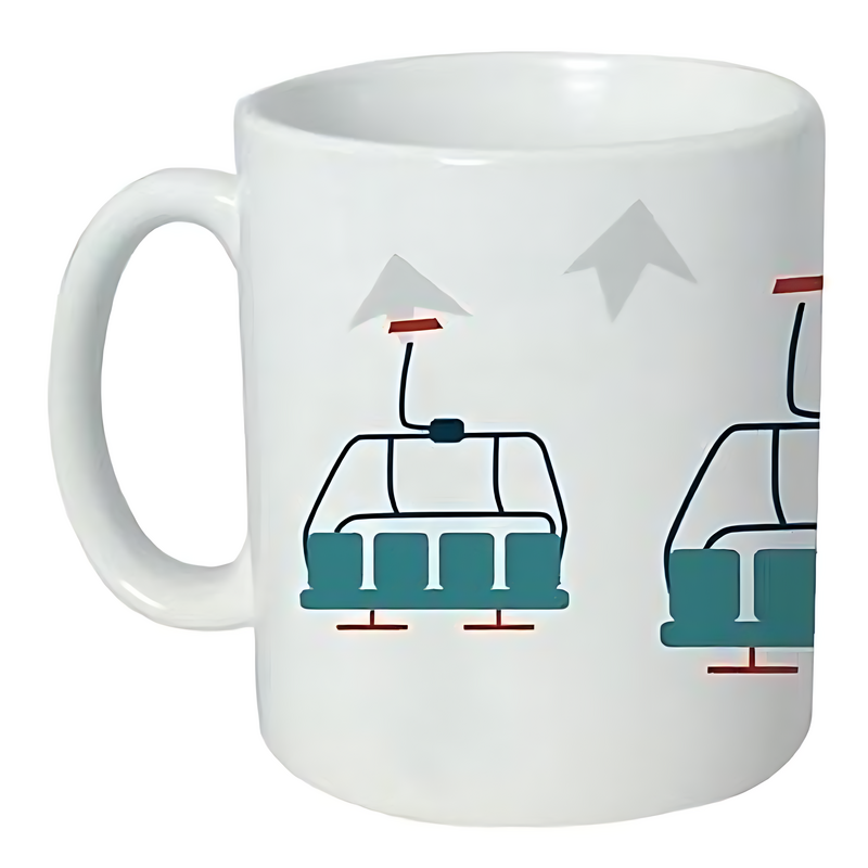 Ceramic mug - Chairlifts