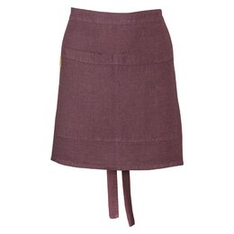 Natural Linen Half Apron