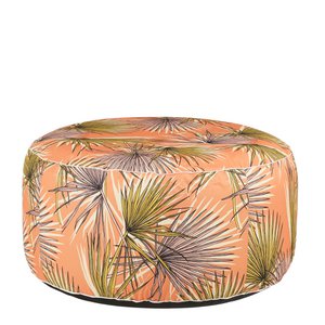 Nuno inflatable pouf leaves orange with pump