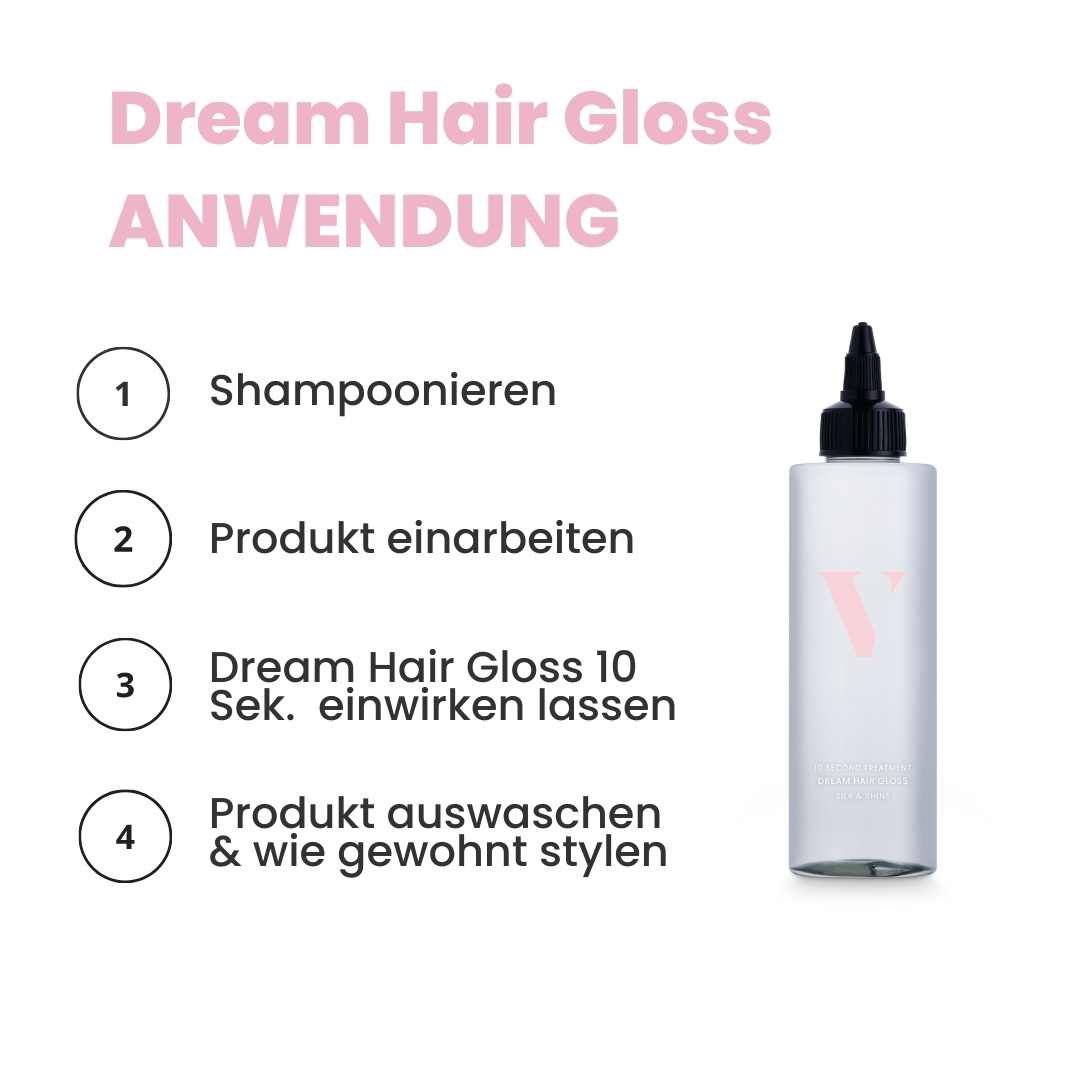 10 secondi di trattamento Dream Hair Gloss Silk & Shine