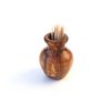 Toothpick holder "Vase" Toothpick dispenser made of olive wood