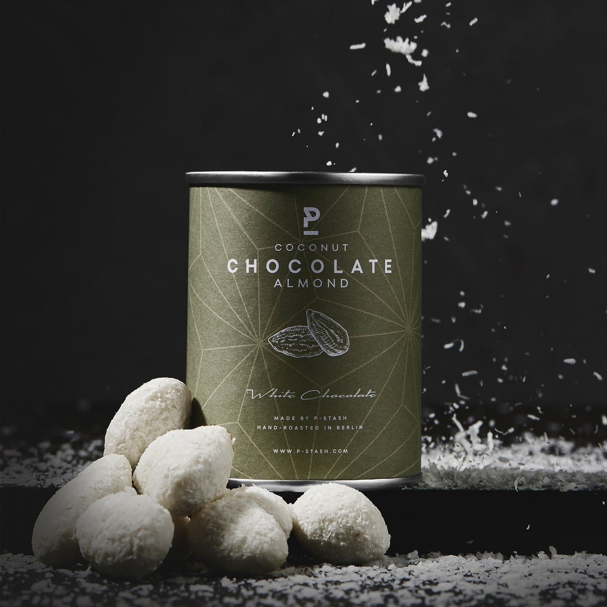 12x Amande - Chocolat Blanc aux Flocons de Noix de Coco - Mini 60g