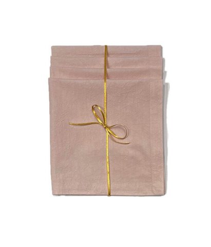 Perkalserviette Stone Washed/Angel Pink