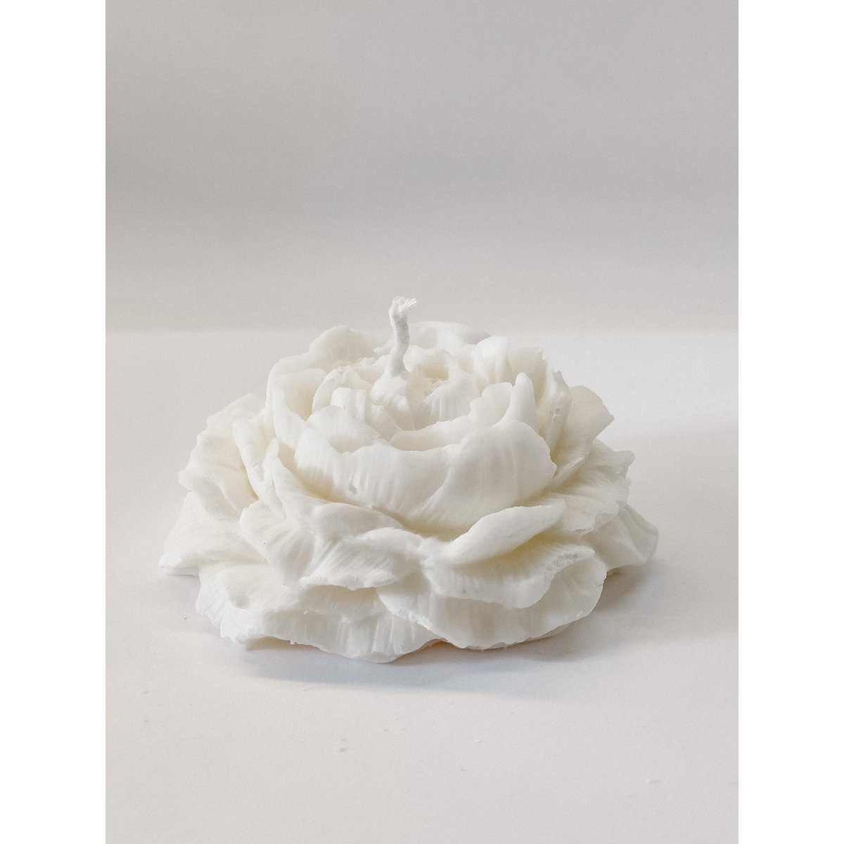 Peony candle - Set of 2 candles - Peony candle set of 2 - Rose - Rose