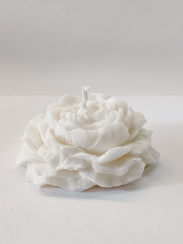 Peony candle - Set of 2 candles - Peony candle set of 2 - Rose - Rose