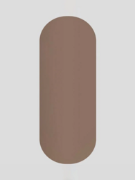 Naturgummi rund yogamåtte Brun prøve