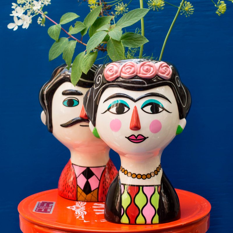 Kitsch Küchenvase Carlos