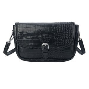Handbag Ladies Black 14x21 cm